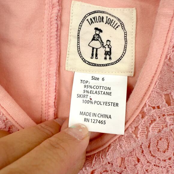 Taylor Joelle Pink Tulle Dress - Picture 4 of 5